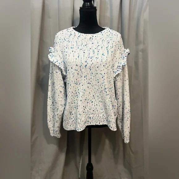 Colorful Pom Pom Sweater - Picture 1 of 5